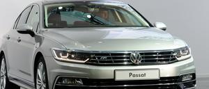 Limousine. Der Passat von Volkswagen.