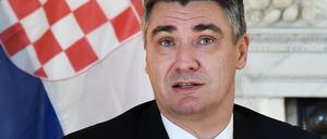 Der amtierende Ministerpräsident Zoran Milanovic hofft auf seine Wiederwahl.