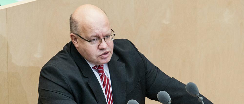 Kanzleramtschef Peter Altmaier (CDU) wusste nichts vom Vorstoß des Bundesinnenministeriums, den Schutzstatus für Syrer zu ändern.