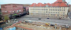 Buddelverbot. Der Baustopp für das Motel One-Hotel verzögert das Projekt.