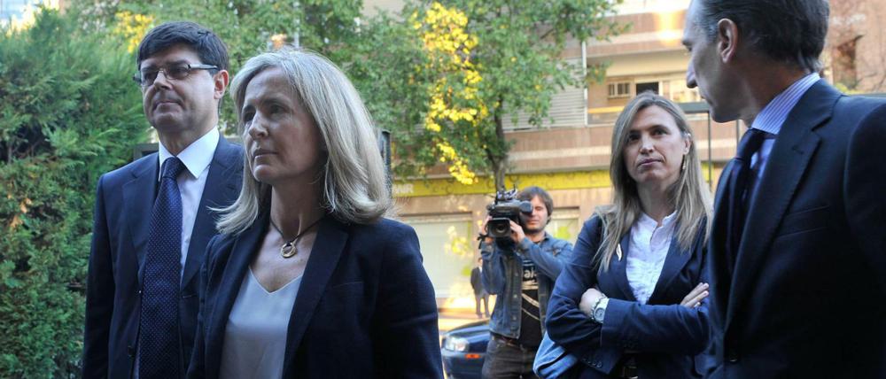 Marta Silva, Staatsanwältin, geht am Mittwoch ins spanische Verfassungsgericht, um dort gegen die Unabhängigkeitserklärung Kataloniens zu plädieren. 