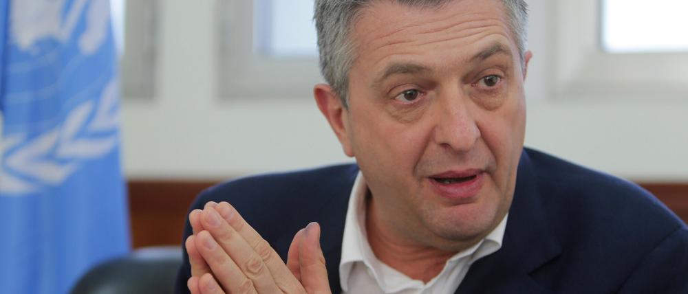 Der 58-jährige Italiener Filippo Grandi blickt auf eine jahrelange Arbeit bei den Vereinten Nationen zurück.