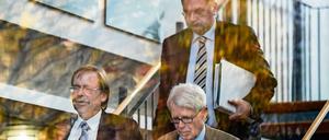 Rainer Koch, Reinhard Rauball und Reinhard Grindel (v.l.)