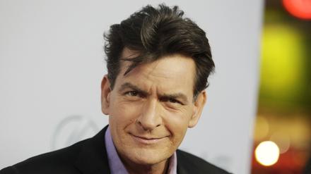 Schauspieler Charlie Sheen im Jahre 2013 in Hollywood. 