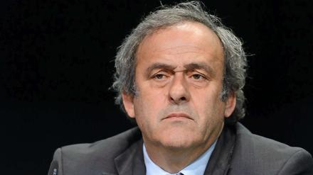 Kein Kandidat mehr. Michel Platini