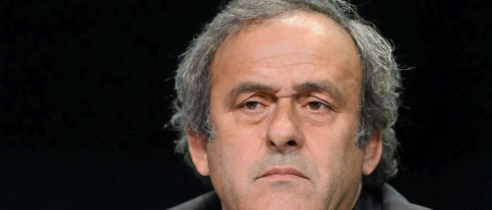 Kein Kandidat mehr. Michel Platini