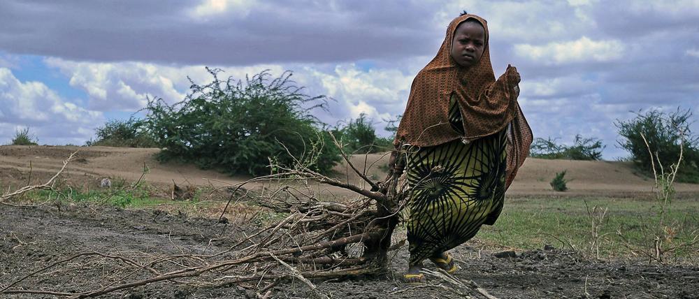 Schwierige Lebensumstände - hier ein kleines Mädchen in Somalia - zwingen viele Menschen aus Afrika in die Flucht.