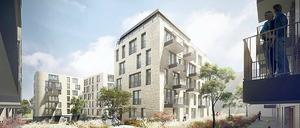 Das Gotland. Die neuen Gebäude in Prenzlauer Berg sollen nach Niedrigenergiehaus-Standard errichtet werden und sich mit ihrer Helligkeit und Leichtigkeit an klassischem schwedischen Design orientieren. 