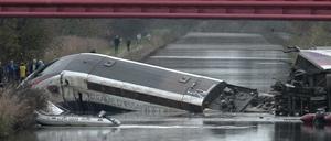 Der verunglückte TGV.