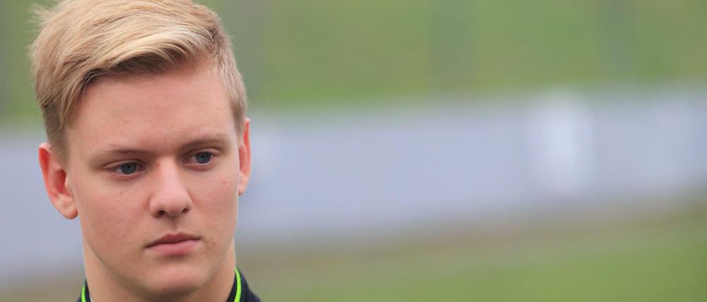 Mick Schumacher testet in der Formel 3.
