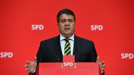 Sigmar Gabriel (SPD).