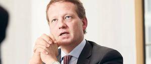 Eric Schweitzer (50 Jahre alt) wurde mit 38 zum bis dahin jüngsten Berliner IHK-Präsidenten gewählt.