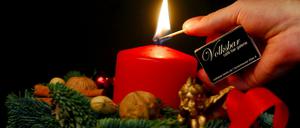 Bald brennt das erste Lichtlein.