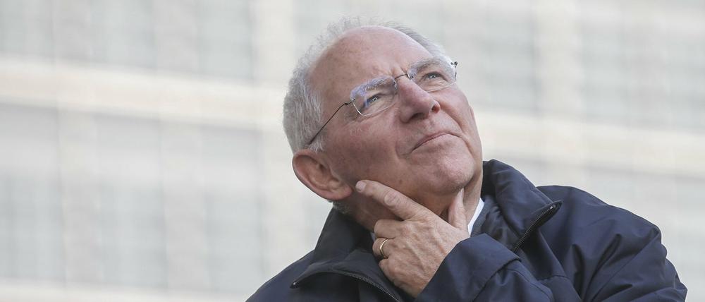 Finanzminister Wolfgang Schäuble.