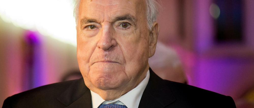 Altkanzler Helmut Kohl.