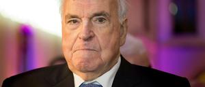 Altkanzler Helmut Kohl.