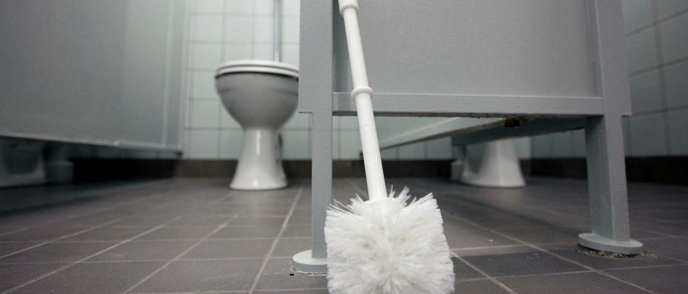 So sauber sieht es nicht auf allen Schultoiletten aus.