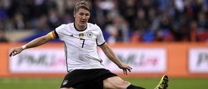 Bastian Schweinsteiger bekommt gegen Holland eine Pause.