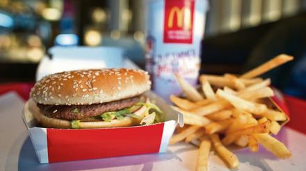 Zu viele Amerikaner greifen oft zu günstigem und schnellem Essen.
