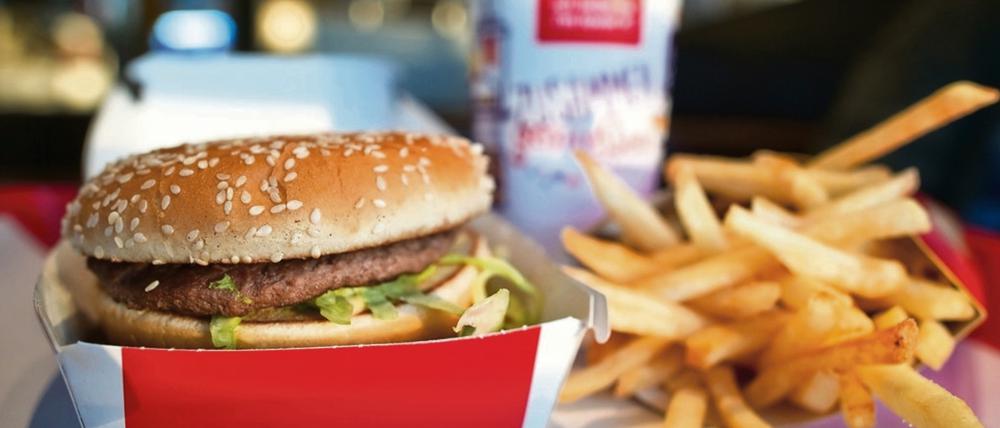 Zu viele Amerikaner greifen oft zu günstigem und schnellem Essen.
