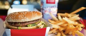 Zu viele Amerikaner greifen oft zu günstigem und schnellem Essen.