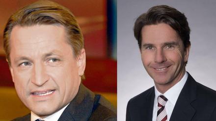 Wechsel bei der "Bild"-Zeitung: Nikolaus Blome (l.) kehrt zurück zu "Bild" und übernimmt von Bela Anda die Position als Vize-Chefredakteur und Ressortleiter für Politik- und Wirtschaft.