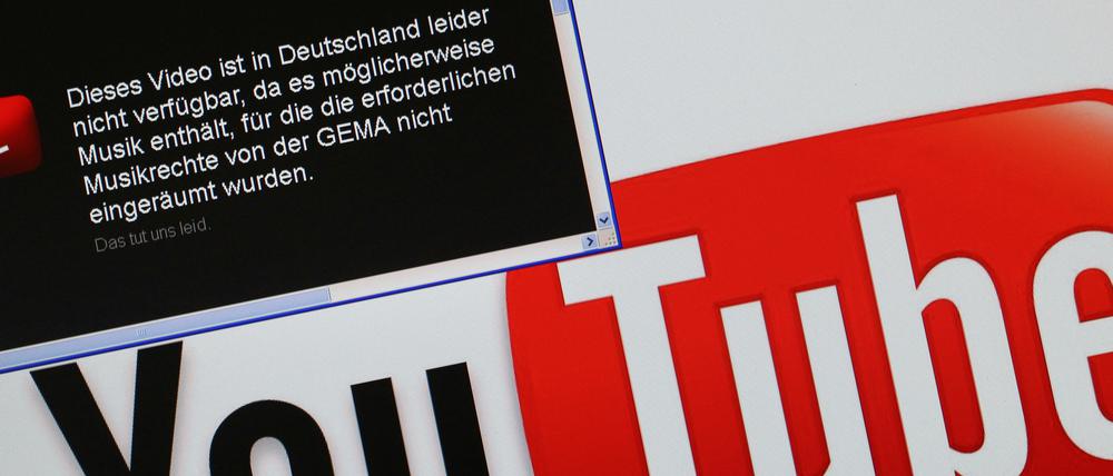 Seit 2009 streiten Youtube und Gema darüber, welche Lizenzgebühren für die Urheber angemessen sind.