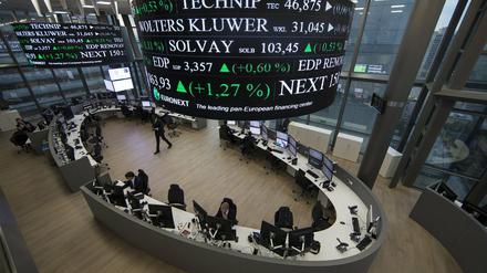 Die Börse in Paris will weitermachen wie normal. 