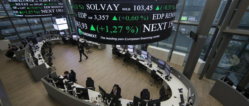 Die Börse in Paris will weitermachen wie normal.