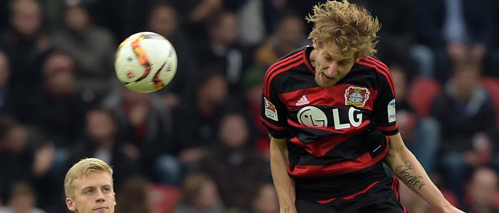Stefan Kießling (rechts) ist in Leverkusen derzeit unzufrieden.