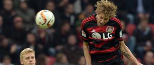 Stefan Kießling (rechts) ist in Leverkusen derzeit unzufrieden.