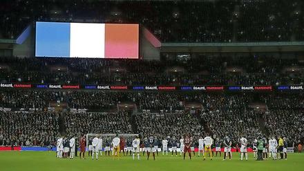 Farbe bekannt. Dienstags, im Wembley-Stadion.
