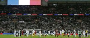 Farbe bekannt. Dienstags, im Wembley-Stadion.