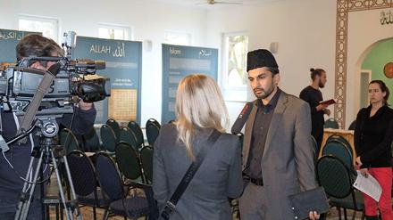 Imam Said Arif warb am Mittwoch für einen friedlichen Islam.