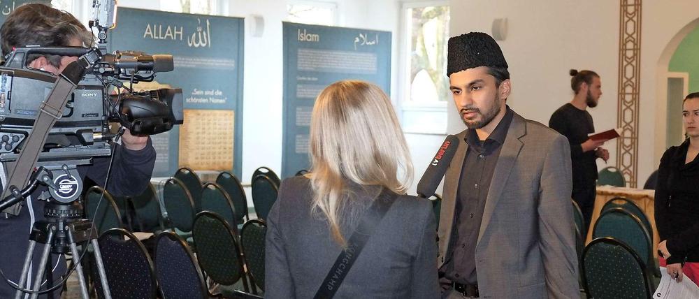 Imam Said Arif warb am Mittwoch für einen friedlichen Islam.