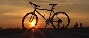 Das Tempelhofer Feld - beliebtes Ausflugsziel für Fahrradfahrer und andere Freizeitsportler wird jetzt für Notunterkünfte gebraucht.