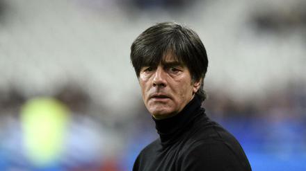 Bundestrainer Joachim Löw beim Länderspiel in Frankreich.