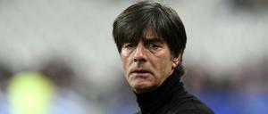 Bundestrainer Joachim Löw beim Länderspiel in Frankreich.