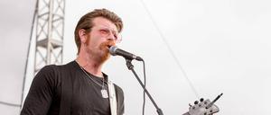 Jesse Hughes von Eagles of Death Metal bei einem Auftritt der Band in Chicago in diesem Jahr 