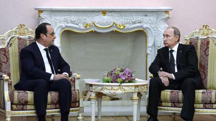 Francois Hollande und Wladimir Putin könnten sich wieder annähern.