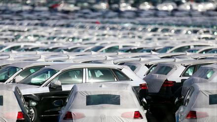 Der deutsche Volkswagen-Konzern verzeichnete nur einen leichten Absatzrückgang.