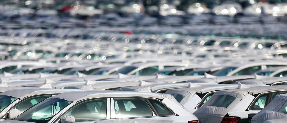 Der deutsche Volkswagen-Konzern verzeichnete nur einen leichten Absatzrückgang.