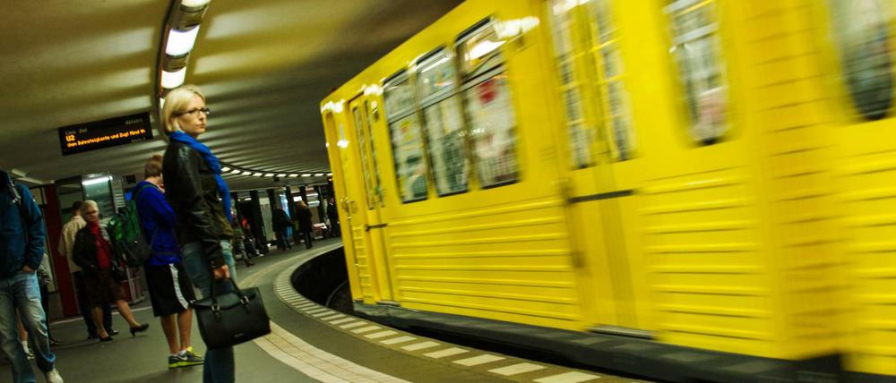 Nächster Halt: Potsdamer Platz. Ab Montag fährt die U2 wieder durch.