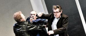 Streithähne. Philipp Mauritz, Bernd Geiling und Jon-Kaare Koppe (v.l.).