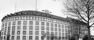 Das Funkhaus in der Kufsteiner Straße in Schöneberg war über Jahrzehnte die Rias-Zentrale. Die Aufnahme entstand 1995.