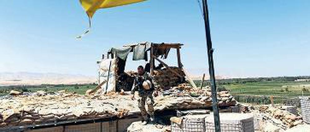 Höhe 432. Die Bundeswehr verteidigte lange das afghanische Kundus.