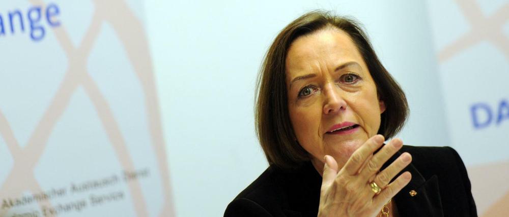 Margret Wintermantel, Präsidentin des Deutschen Akademischen Austausch Dienstes (DAAD). 