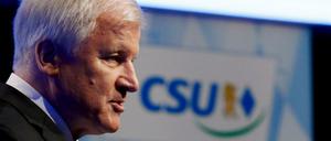 Bayern Ministerpräsident Horst Seehofer kämpft für seine Wiederwahl als CSU-Vorsitzender.