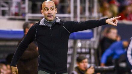 Pep Guardiola hat mit seinen Spielern intensive Gespräche geführt.