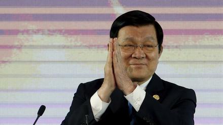 Der vietnamesische Präsident Truong Tan Sang 